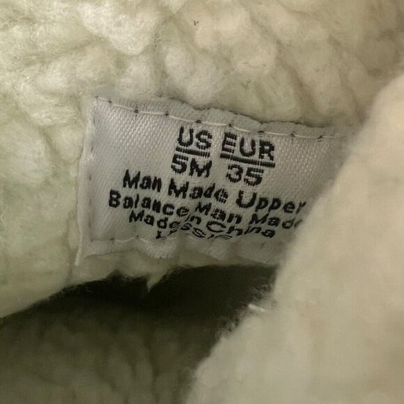 Sam Edelman Lessie Tall Rain Boots With Shearling Lining Black Waterproof Size 5 - Picture 7 of 8